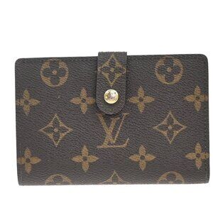 LOUIS VUITTON Portefeuille Viennois Bifold Wallet Monogram Brown M61674 65EF846